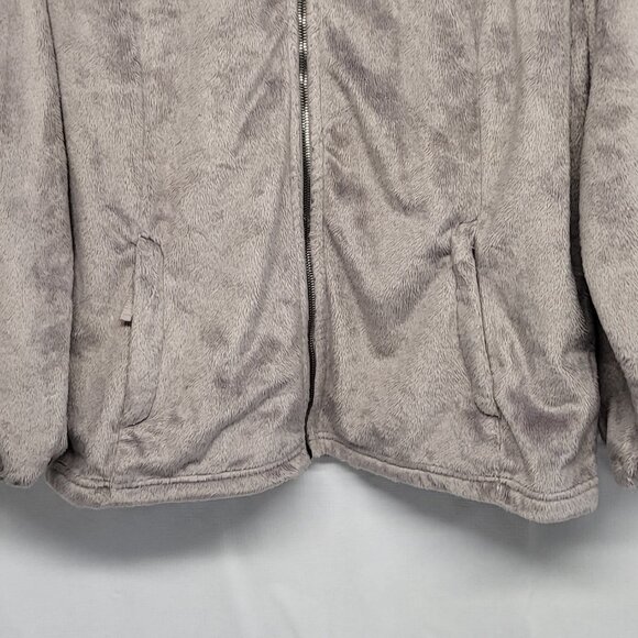 Free Country Womens Jacket Faux Fur XXL Full Zip Long Sleeve Pockets - Picture 3 of 16